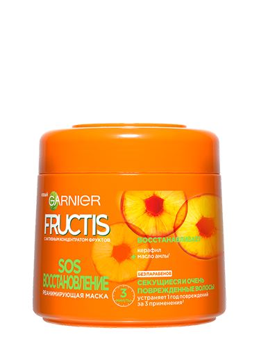 Garnier Fructis SOS Восстановление Реанимирующая маска для волос